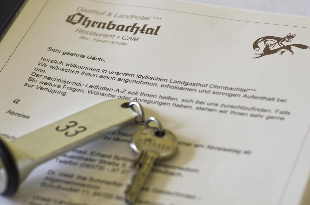 Gasthof & Landhotel Ohrnbachtal Weilbach المظهر الخارجي الصورة